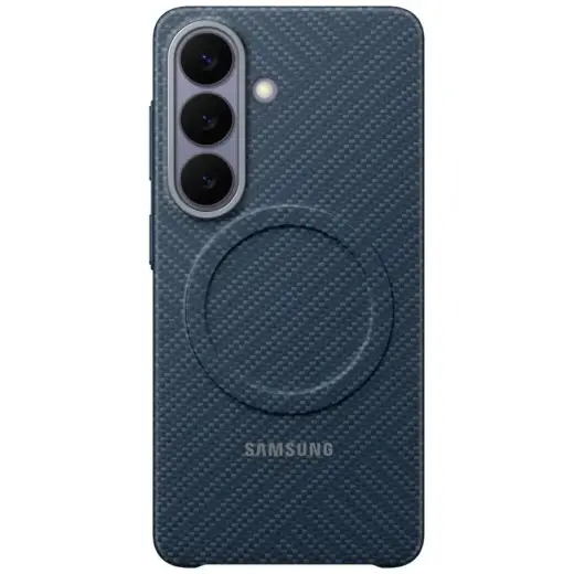 Samsung Carbon Magnet telefono dėklas Samsung Galaxy S26+ (S947) mėlynas