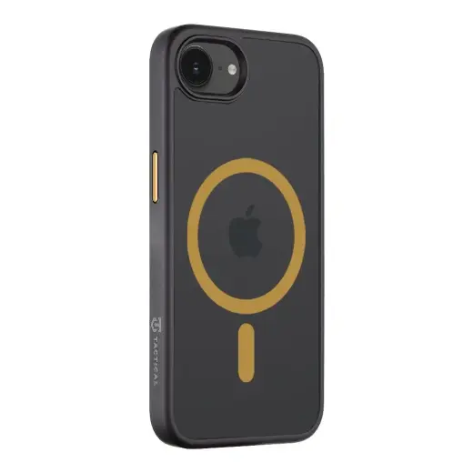 Tactical MagForce Hyperstealth 2.0 чехол для телефона для iPhone 16e черный желтый