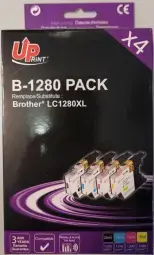 UPrint Brother LC-1280 4PACK BK/ C/ M/ Y