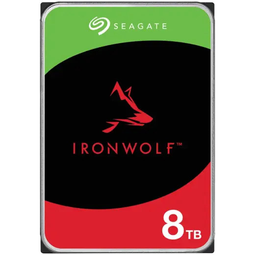 Seagate Hard Drive IronWolf - 8 TB - 3.5" - SATA 6Gb|s