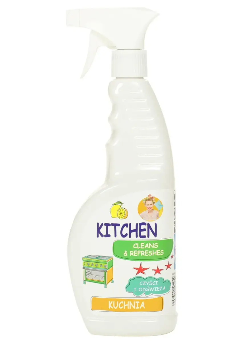 Tīrīšanas līdz.virtuvei 650ml Blux ar pulverizatoru