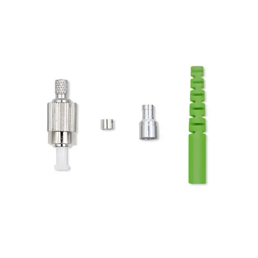 Qoltec FC/APC fiber optic connector | Singlemode | 2.0mm | Mounting set | 200pcs.