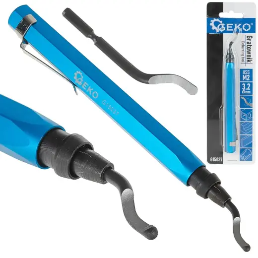 ALU Deburring Tool with Replaceable HSS M2 Blade