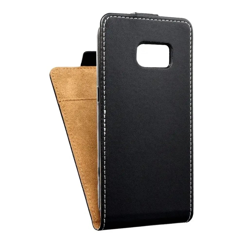 Slim Flexi Fresh grāmatveida maciņš telefonam Samsung Galaxy S7 (G930) melns