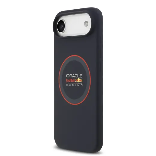 Red Bull Silicone Red Ring MagSafe Case for iPhone Air Navy