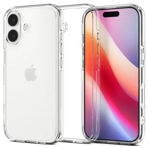 Spigen Ultra Hybrid чехол для телефона Apple iPhone 17 прозрачный