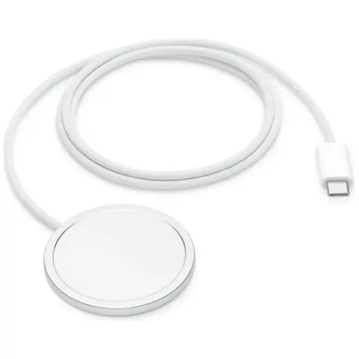 Apple bezvadu lādētājs | Qi 2.2 | Saderīgs ar MagSafe | 25W | balts