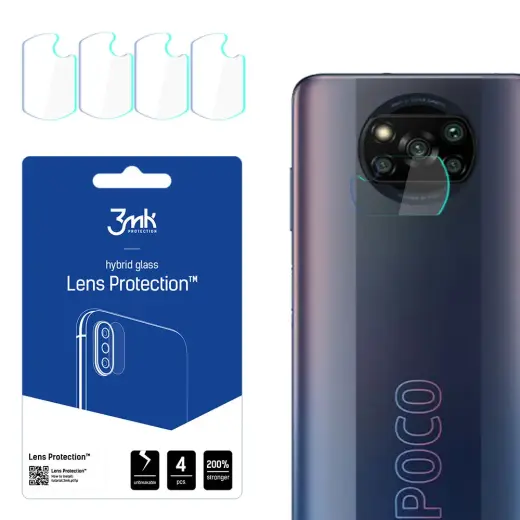 3mk Lens Protection do Xiaomi POCO X3 Pro