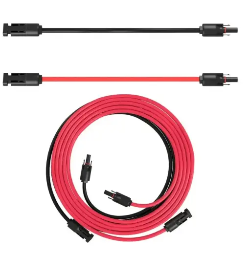 MC4 Extension Cable (red+black) 5 meters long 4mm² BLUETTI