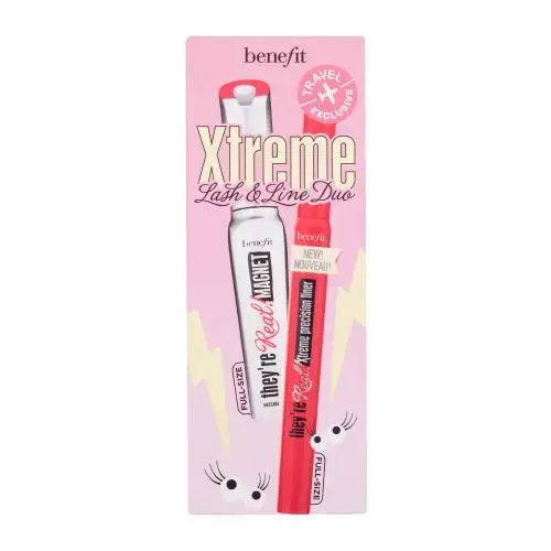 Benefit They're Real Gift Set 0.35ml Xtreme Precision Black Eyeliner + 8.5g Magnet Mascara N65 Black