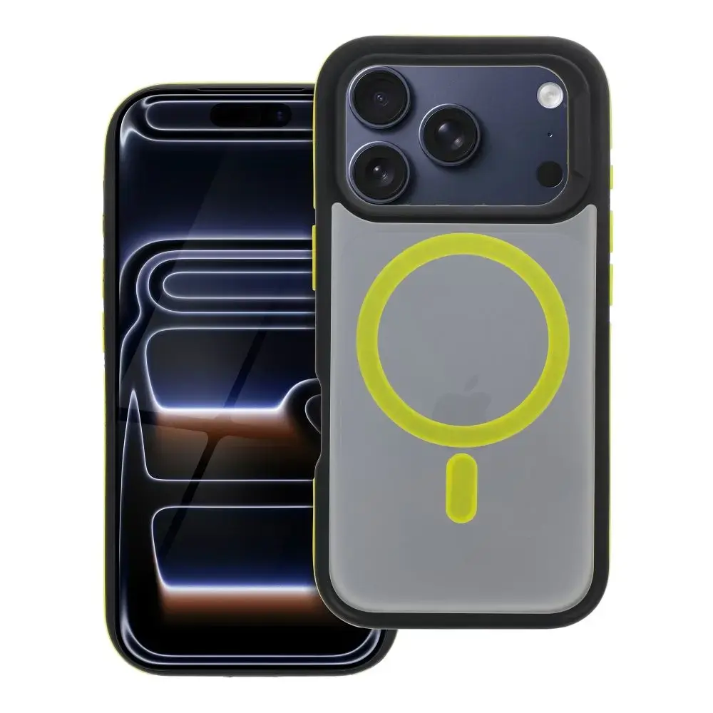 Case NEO for IPHONE 17 Pro compatible with MagSafe yellow