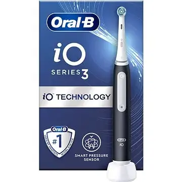 Oral B IO3 Electric Toothbrush Black 1 Pc