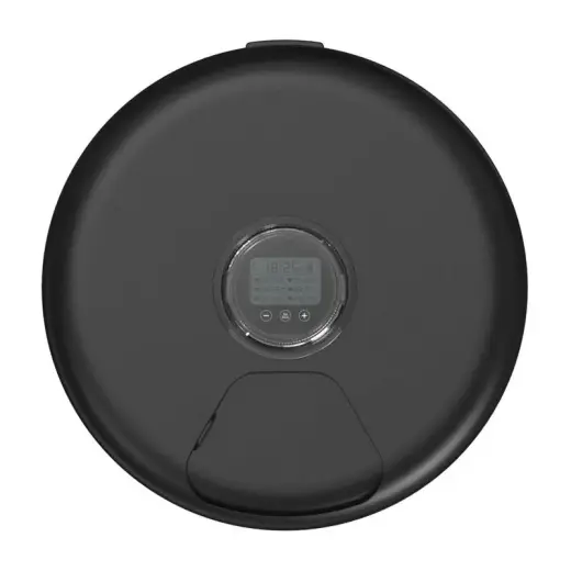 Petwant F19L automatic 6-chamber feed dispenser (black)