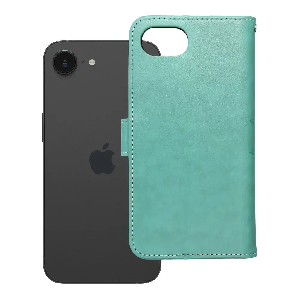 MEZZO mandala чехол-книжка для телефона iPhone 16e зелёный