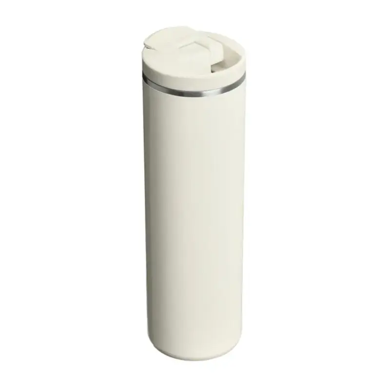 Termokrūze The Transit Fliptop Mug 0,59L glancētā krēmkrāsā
