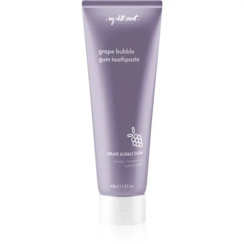My White Secret Grape Bubble Gum Toothpaste - 60.0 G