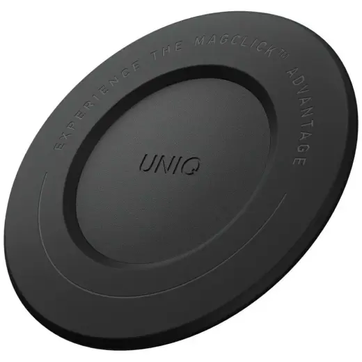 Magnetic holder UNIQ SnapMount self-adhesive black