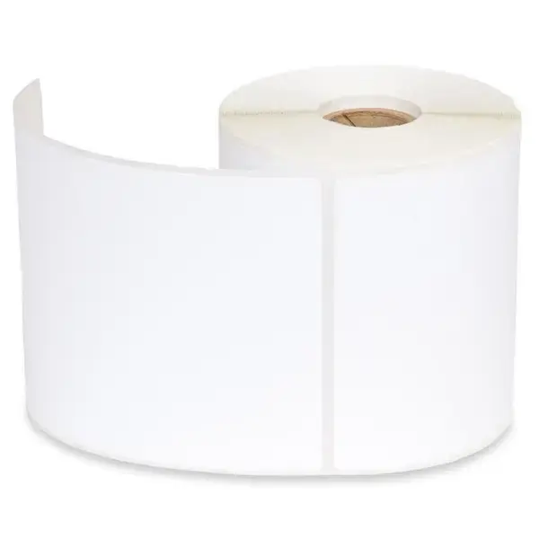 Термонаклейки Fusion Strong 100 x 150 мм | 350 шт. белые (для DPD, UPS, DHL, VENIPAK, OMNIVA)