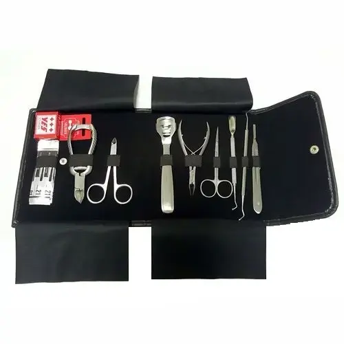 Surgana Set Pentru Pedichiur Cu 10 Piese Profesionale