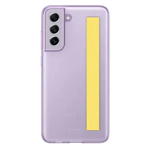 EF-XG990CVE Samsung Clear Strap Cover for Galaxy S21 FE Lavender