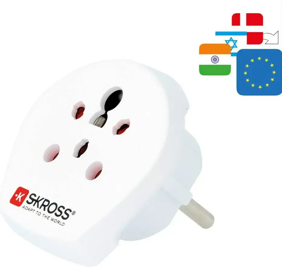Adapter India / Israel / Denmark