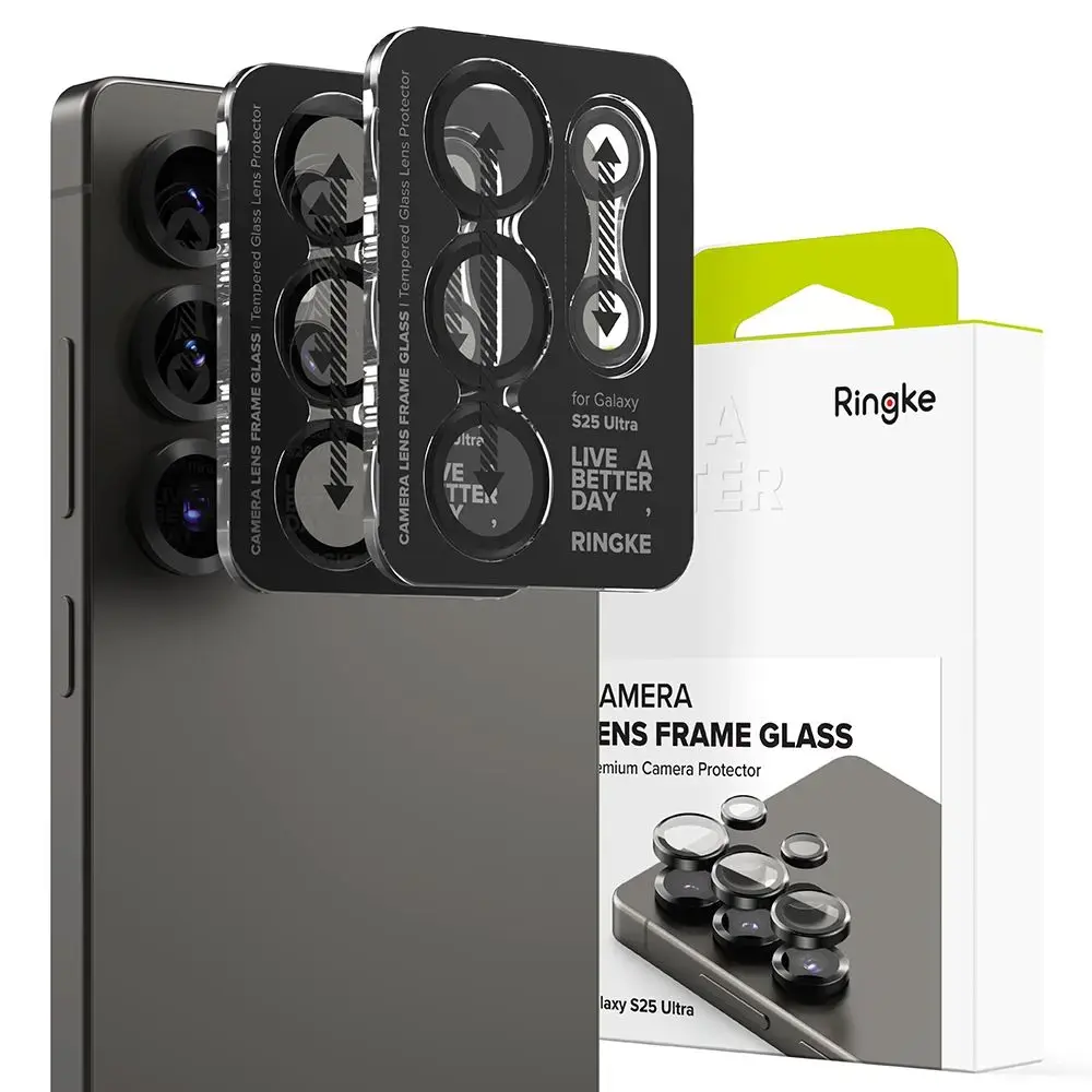 RINGKE CAMERA FRAME PROTECTOR 2-PACK GALAXY S25 ULTRA BLACK
