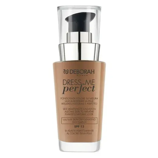 Deborah, Dress Me Perfect, Liquid Foundation, 05, Amber, SPF 15, 30 ml *Tester