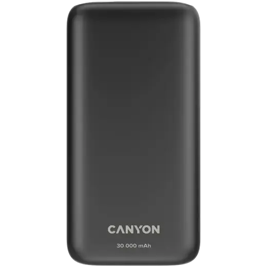 CANYON power bank PB-301 LED 30000 mAh PD 20W QC 3.0 Black