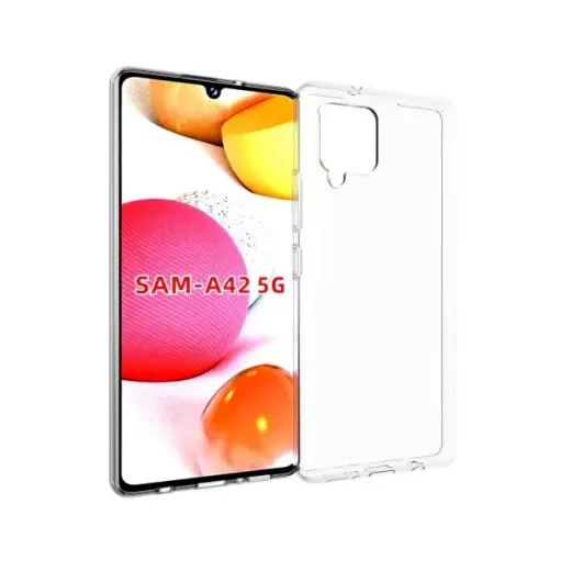 Fusion Ultra Back Case 1 mm Protect Silicone Case For Samsung Galaxy A42 5G Transparent