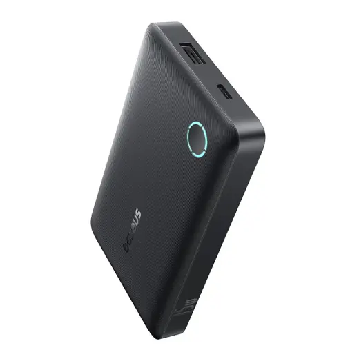 Baseus EnerFill FP11 Power Bank 10000mAh 15W (with black Simple USB-C - USB-C 20V/3A 30cm cable) - black