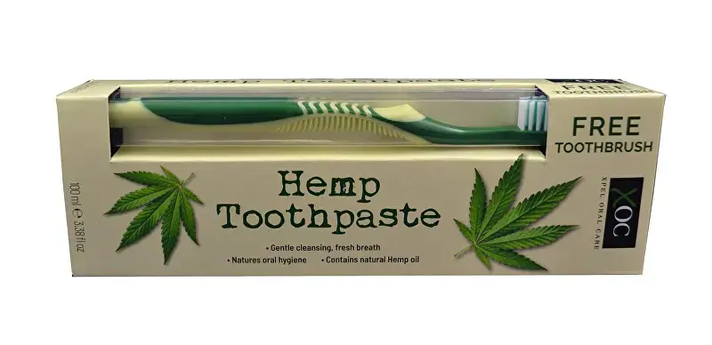 XOC Hemp Toothpaste with Toothbrush 100ml