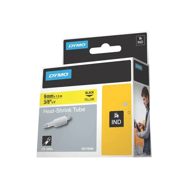 Dymo Rhino Black Yellow (18054)