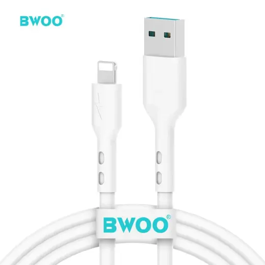 BWOO X172L провод для передачи данных и зарядки | USB-A на Lightning | 15W | 1m | белый