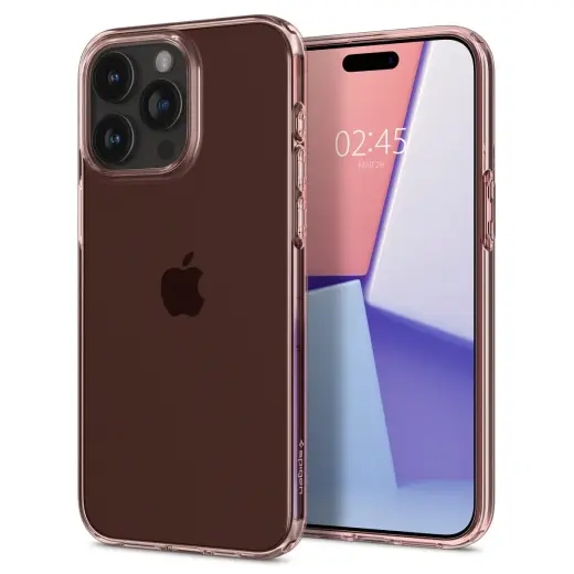 Spigen Crystal Flex, rose crystal - iPhone 15 Plus
