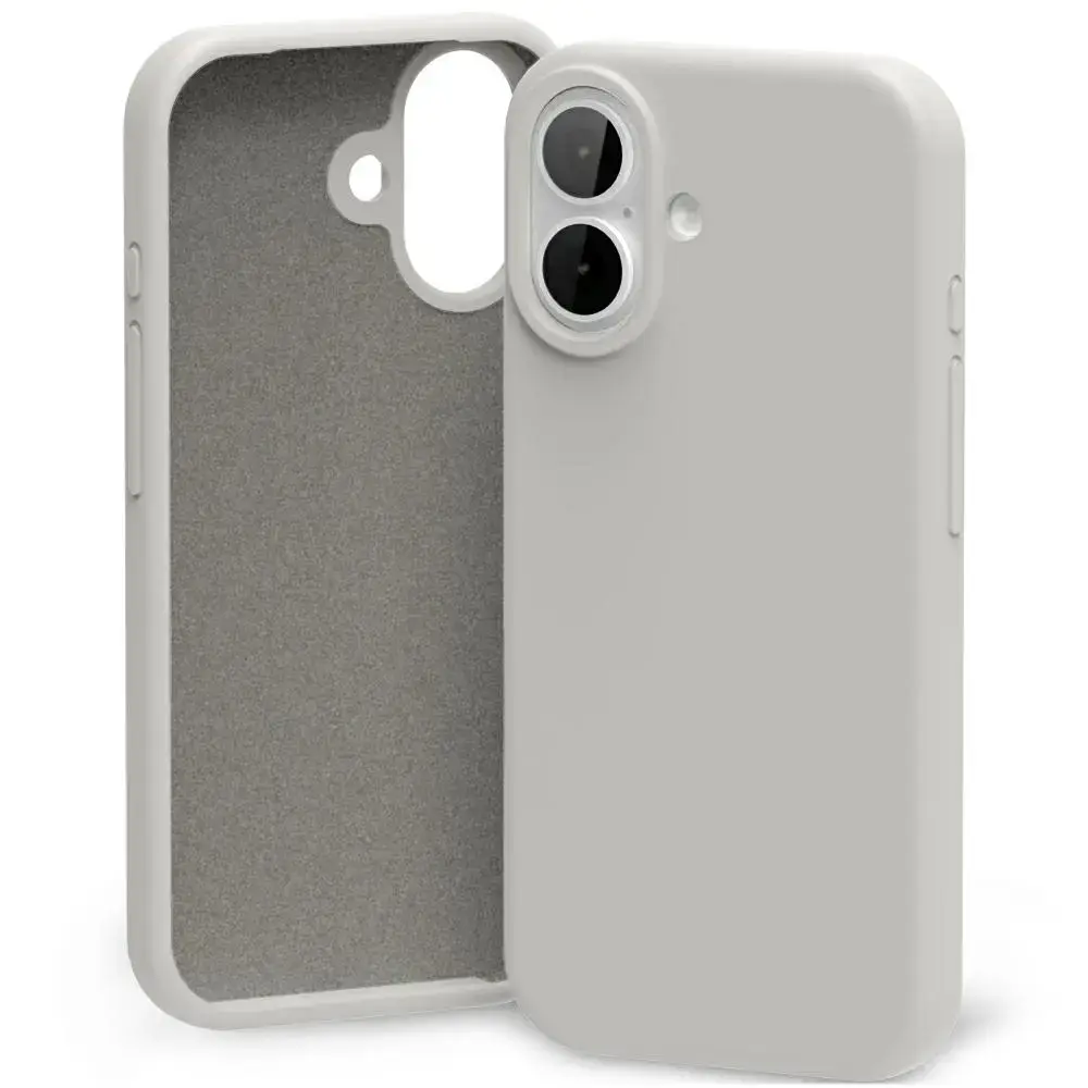 Mercury Silicone maciņš telefonam iPhone 17 bēšs