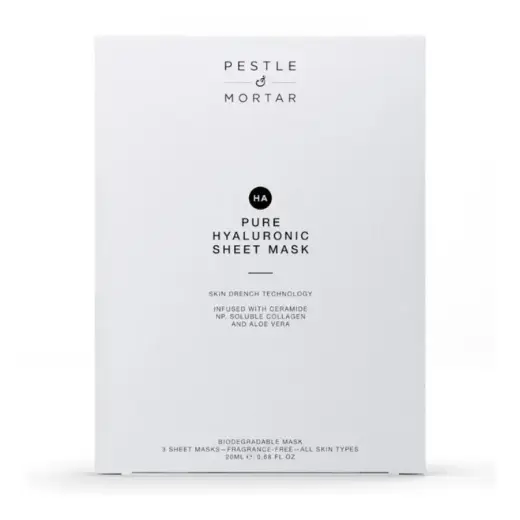Pestle & Mortar Pure Hyaluronic X3 Sheet Masks