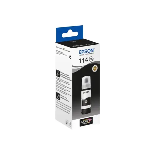 Epson Ink 114 EcoTank Pigment Black Schwarz (C13T07A140)