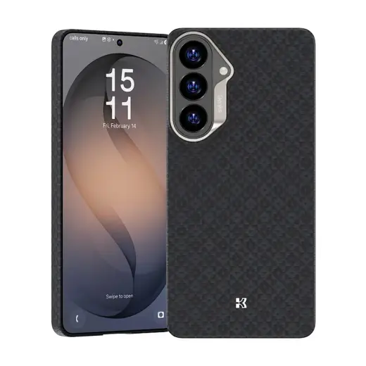 Benks Magnetic Armor Air Armor Grid Kevlar phone case for Samsung Galaxy S26+ (S947) black