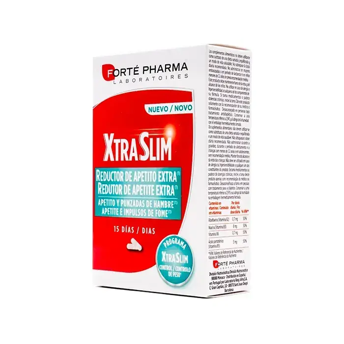 FORTÉ PHARMA Forté Pharma Xtraslim Appetite Reducer 60 Capsules