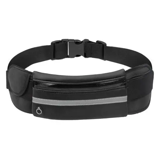 Running Sports Belt Type 1 - iPhone 16 Pro/16 Pro Max / Galaxy S25 Ultra/S25/S24 Ultra/S24/A55/A25/A16/A15/Redmi 14C black
