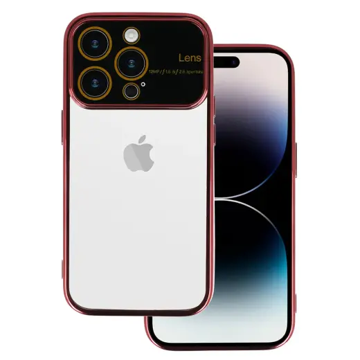 Electro Lens telefoni ümbris iPhone X | iPhone XS punane