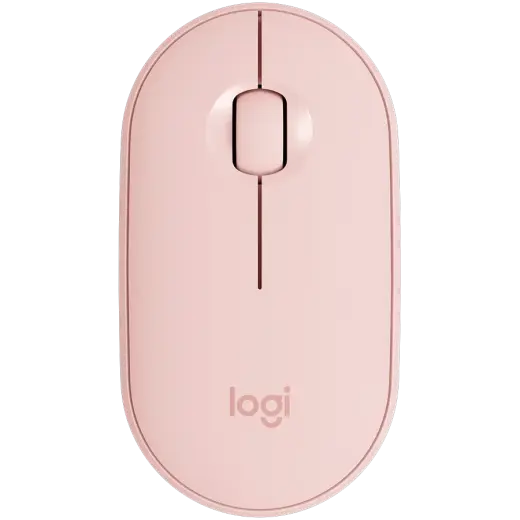 LOGITECH M350 Pebble Bluetooth Mouse - ROSE