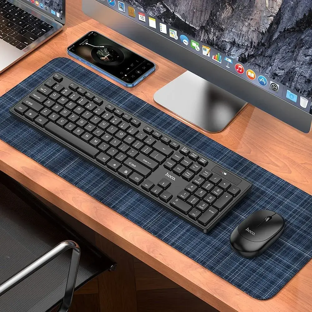 Wireless keyboard and mouse set Hoco GM17 black