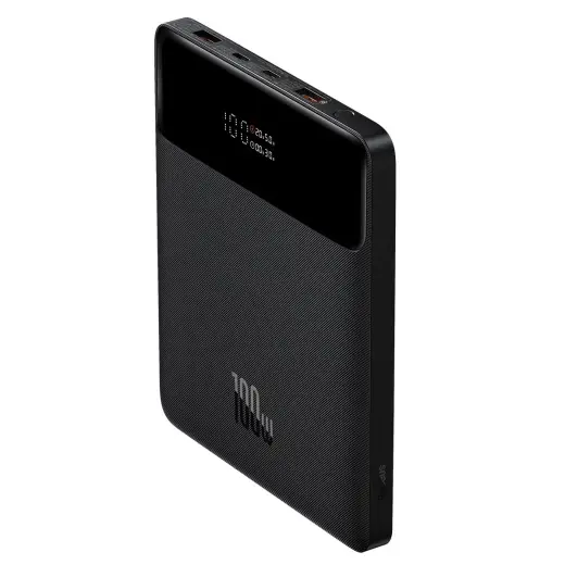 Powerbank Baseus Blade 20000mAh, 2xUSB + 2xUSB-C, 100W (black)