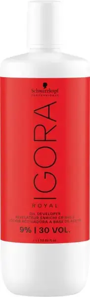 Schwarzkopf Igora Royal Color and Care Oxygen 9 30 Vol 1000 Ml