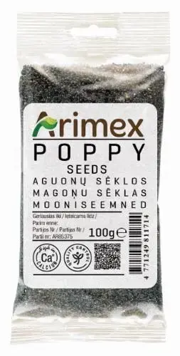 Magoņu sēklas ARIMEX, 100g