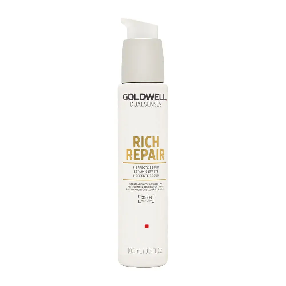 Goldwell Dual Senses Rich Repair 6 Effects Serum 100Ml in Clear
