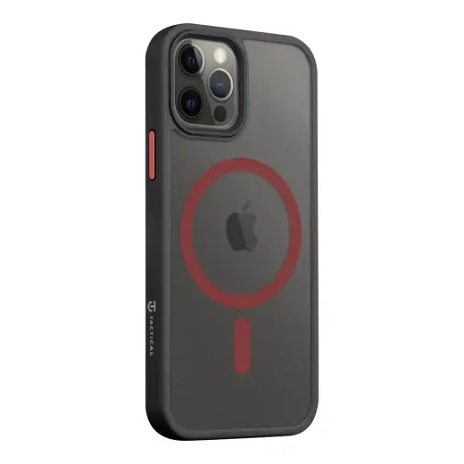 Tactical MagForce Hyperstealth 2.0 Cover for iPhone 12|12 Pro Black|Red