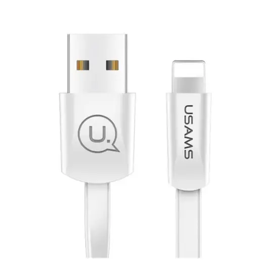 USAMS U2 SJ199IP02 data transfer and charging cable | USB-A to Lightning | 10W | 1.2m | white
