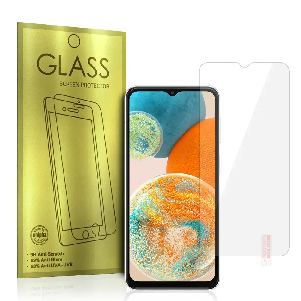 Gold aizsargstikls telefona ekrānam Galaxy A23 | Galaxy M23